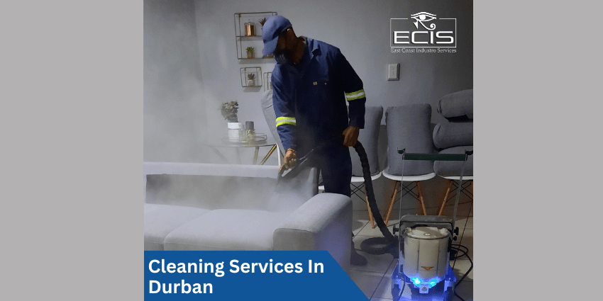 Cleaning Services In Durban, cleaner steam cleaning a couch