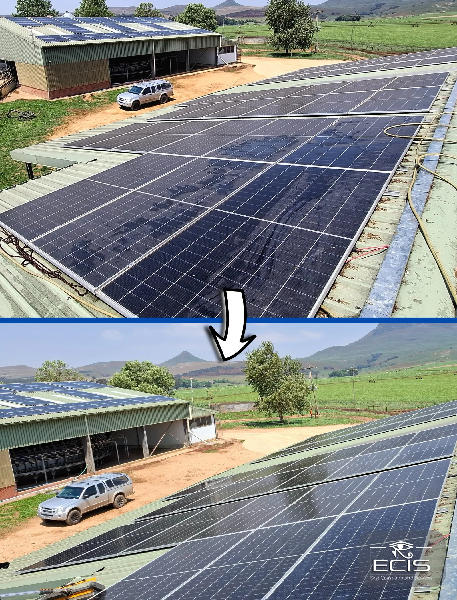 Farm Solar Panel Cleaning Services In KZN